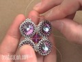 Seed Bead Crystal Squared Necklace Tutorial - Beaducation.com