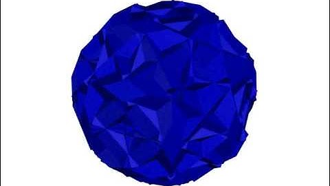 20 first Brillouin Zones of the face centered cubic crystal