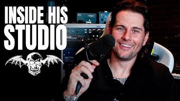 Inside M. Shadows’ AVENGED SEVENFOLD Studio (Full Tour)