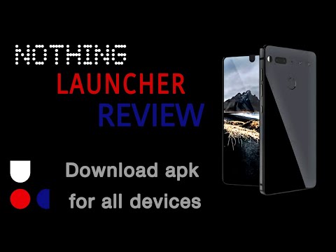 NOTHING LAUNCHER Review | Beta Version 1.0.0 | Explained how to download for all