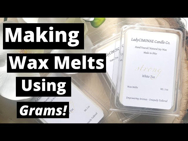 How Much Wax And FO Do You Need To Make A Wax Melt  How To Make Scented  Wax Melts Using Grams 