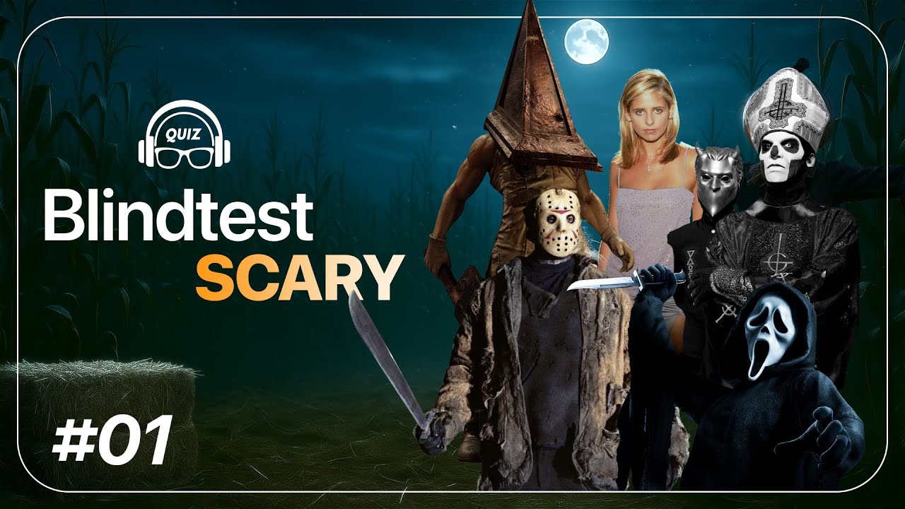 BLIND TEST TOUT GENRE SPÉCIAL "HORREUR" - 66 EXTRAITS (Films, Séries, Jeux Vidéos, Musiques)
