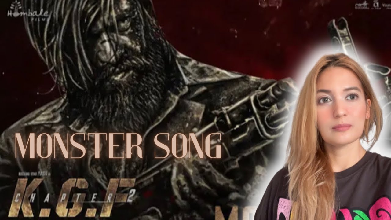 My reaction to “Monster Song” | KGF Chapter 2 | Yash | Pranshanth Neel | Sanjay Dutt | 🔥🔥🔥