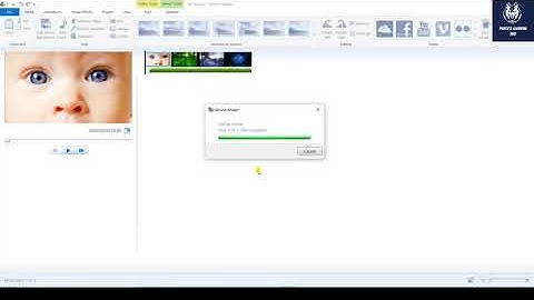 How to render a video in windows movie maker