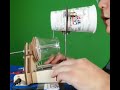 Handmade analog voice recorder