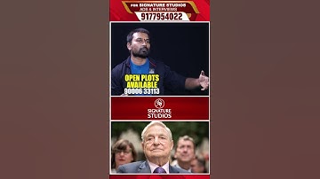 Stand With String Vinod | జార్జ్ సోరోస్ పెద్ద యెదవ ..|  signature stories