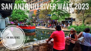 Walking the San Antonio Riverwalk - 2023