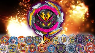 DYNAMITE BELIAL VS ALL SPARKING BEYS Let's Battle! Beyblade Burst Sparking Surge Battleベイブレードバースト超王