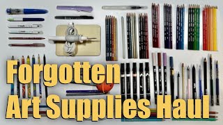 Forgotten Art Supplies Haul