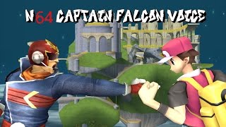 N64 Captain Falcon Voice For Ssbb