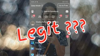 FB LITE with WALLPAPER TUTORIAL 😉👌(Legit or not?) screenshot 5