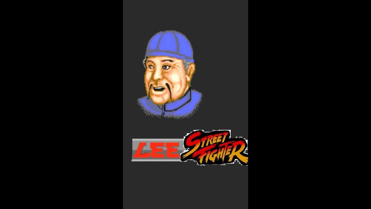 Street Fighter 1 (MAME) Lee Arcade