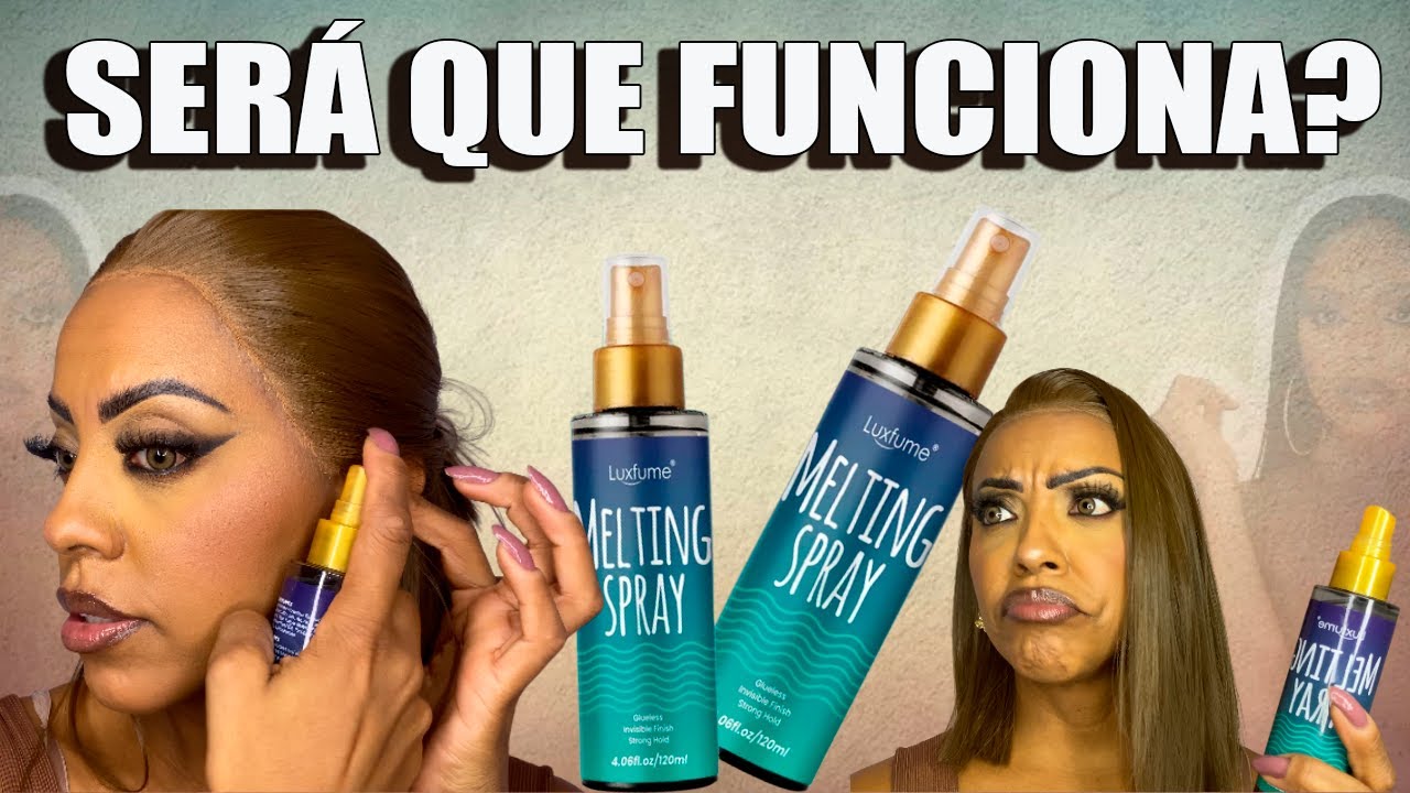 SALVE A FRENTE  DA LACE COM O MELTING SPRAY QUE PROMETE DERRETER A TELA