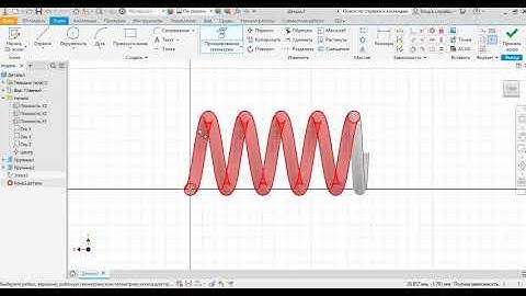 Модель пружины
