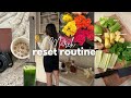 March reset routines 2024  groceries fridge clean out  reading