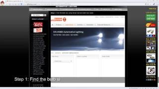 Find the Bulb Size Using Osram Sylvania Bulb Size Guide screenshot 1