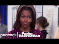 Leslie Meets Michelle Obama | Parks and Recreation