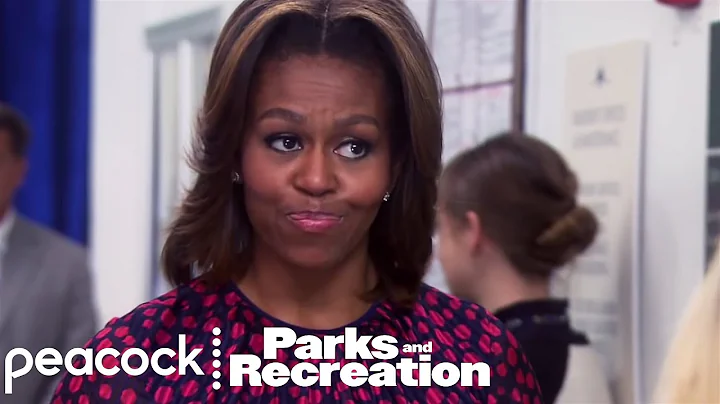 Leslie Meets Michelle Obama | Parks and Recreation