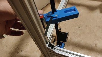 DIY 3D Printer Design & Build Vlog | Belted Kinematic Z drive in place | The Valkyrie 3D Printer