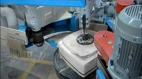LIH-WOE Molding copy shaper machine with two cutter heads and sanding attachment