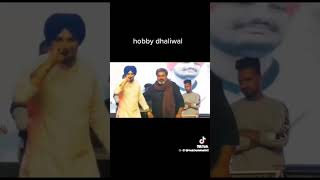 moosewala with hobby dhaliwal