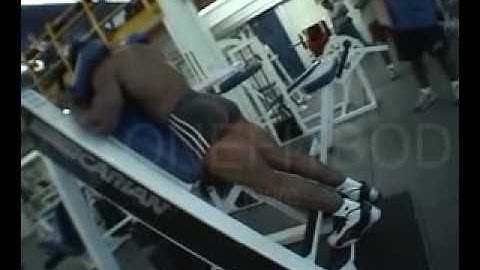 www.modeltrainers.com Calves Machine Standing Calf Raise Exclusive Video By www.onefitbod.com