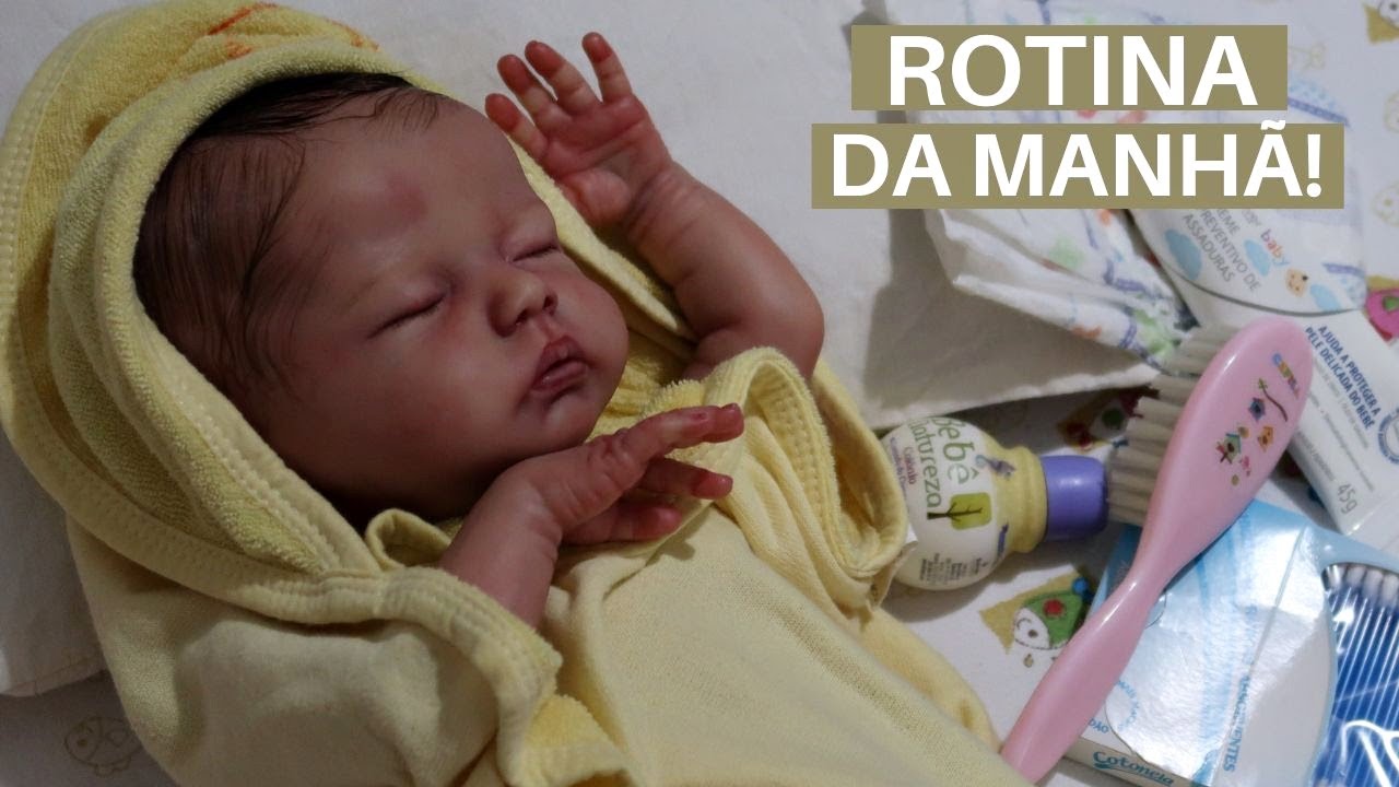 ROTINA DA MANHÃ COM DUAS BEBÊS REBORNS AMÉLIA E EVA! 