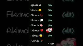 İşimde Allah Dilimde Allah Whatsapp Durum Videosu. Shorts