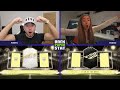 OMG THE SCENES!!! INSANE TOTY ROCK PAPER STAT vs ShaunaGames!!! (TOTY FIFA 21)