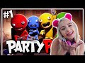 ZOR AMA ÇOK EĞLENCELİ PARKUR !  |  Party Panic (Türkçe)   #1