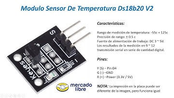 Montaje 15: Programado un ESP32 con Micropython en ESP32 para sensor de temperatura DS18B20 V2.