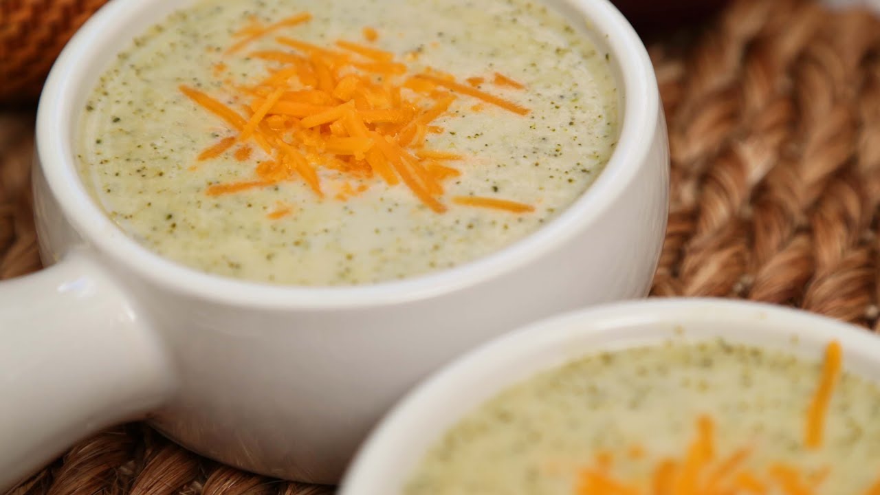 Cream of Broccoli Soup | #Homemade | The Domestic Geek