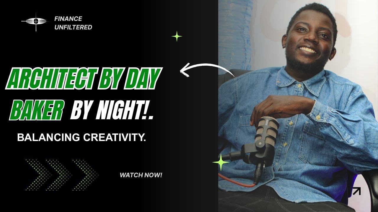 From Blueprints to Baking: Architect Shares How He Balances Design & Dessert 🍰 | Finance Unfiltered