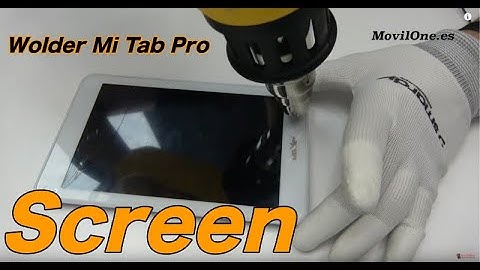 Wolder Mi Tab Pro Touch Screen Replacement