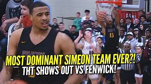Most DOMINANT Simeon Basketball Team EVER?! Talen ...