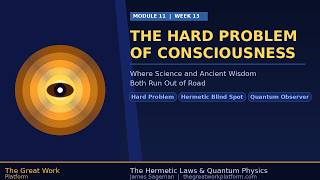 The Hard Problem of Consciousness: Where Science and Ancient Wisdom Both Run Out of Road