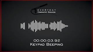 Keypad Beeping | HQ Sound Effects