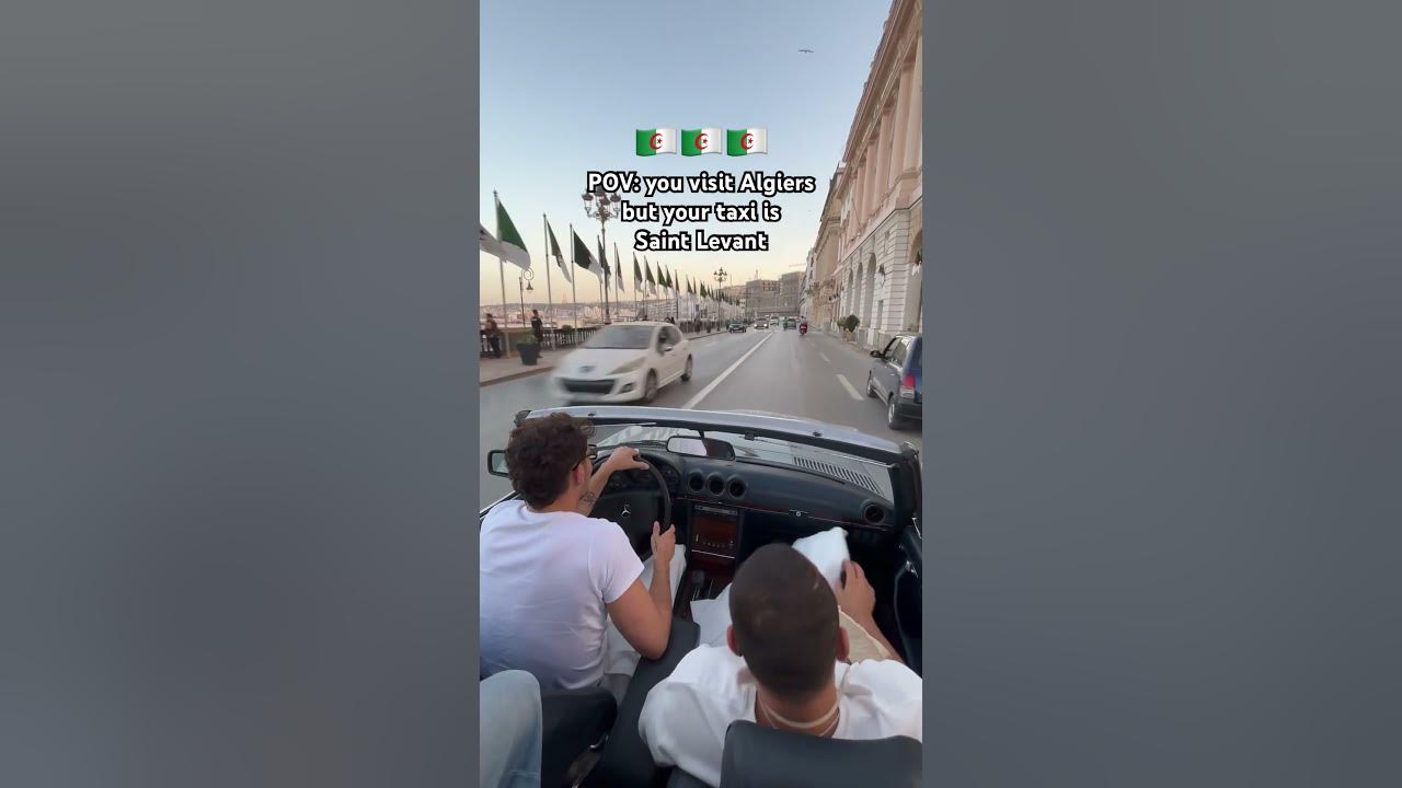 Diva carpool karaoke in Algiers 🇩🇿❤️