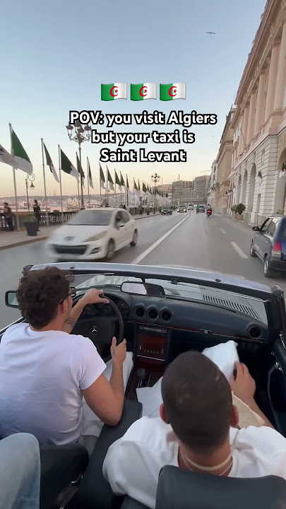 Diva carpool karaoke in Algiers 🇩🇿❤️