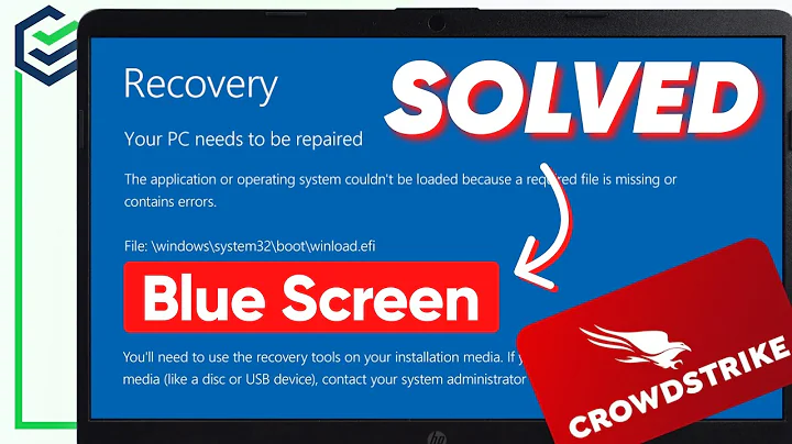 💥CrowdStrike Blue Screen Error? How to Fix it? | Blue Screen of Death Fixed - July 19, 2024