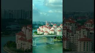 View from Singapore Flyer  #shorts #viral #trending #singapore