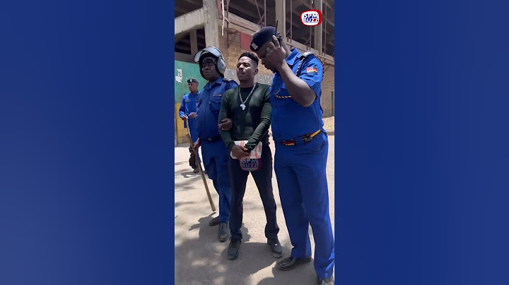 Eric Omondi arrested outside city stadium #trending #kenya #ericomondi #ruto