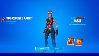 The NEW RENEGADE RAIDER BLAZE SKIN...