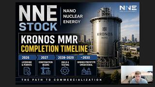 #NNE Nano Nuclear Energy - Kronos Completion Timeline