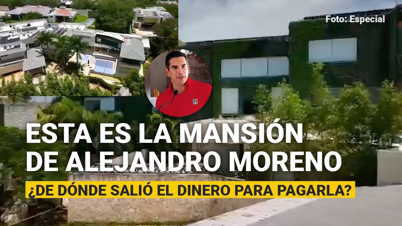 Esta es la mansión de Alejandro Moreno por dentro. ¿De dónde salió el  dinero para pagarla? - YouTube