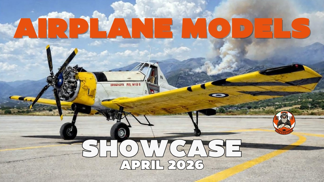 Scale Aircraft Model Showcase – April 2026 Edition - YouTube