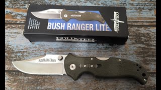Складной нож! Cold Steel Bush Ranger Lite! #21A! Blade Steel 8Cr13Mov!