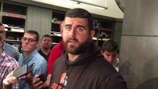 Browns O-lineman John Greco