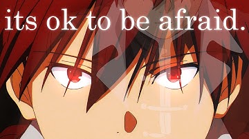 courage isnt the absence of fear, its acting in spite of it