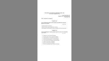 Bpcc103 Psychology of individual differences assignment question paper July 2023& January 2024#ignou